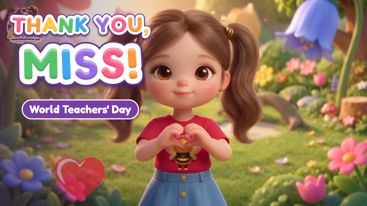 Thank You, Miss! — World Teachers' Day